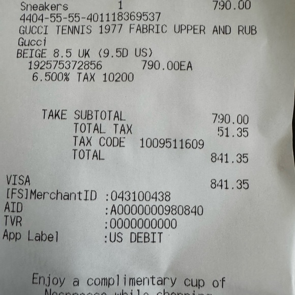 New Gucci Sneaker - Picture 2 of 9